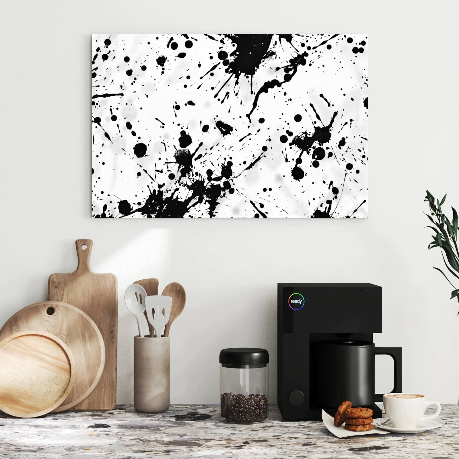 Magnetická tabule Plamy koloru 60 × 40 cm