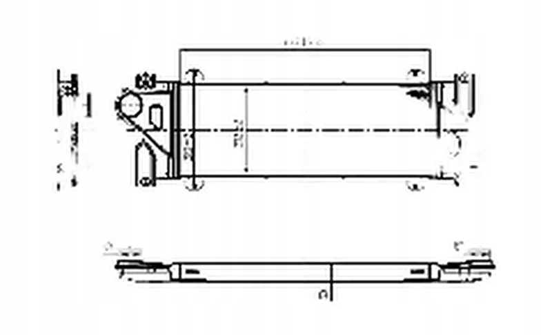 NRF 309110 Chłodnica powietrza doładowującego