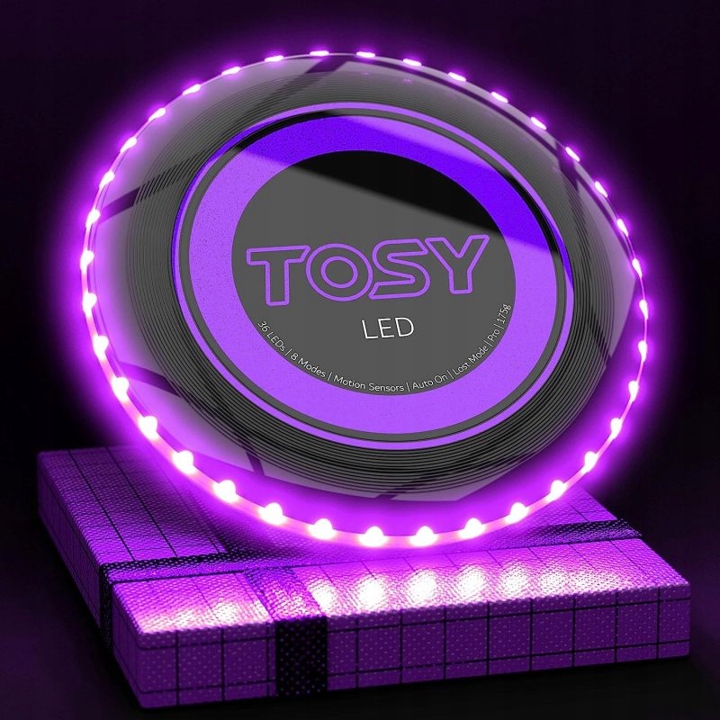 TOSY 36 and 360 LED flight discs,