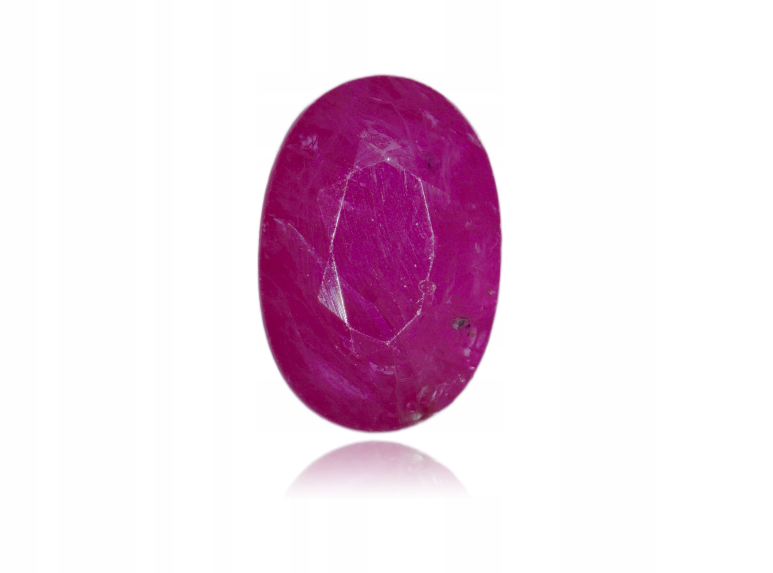 Rubín 0.59ct Ovál Myanmar eCertifikát Wbd