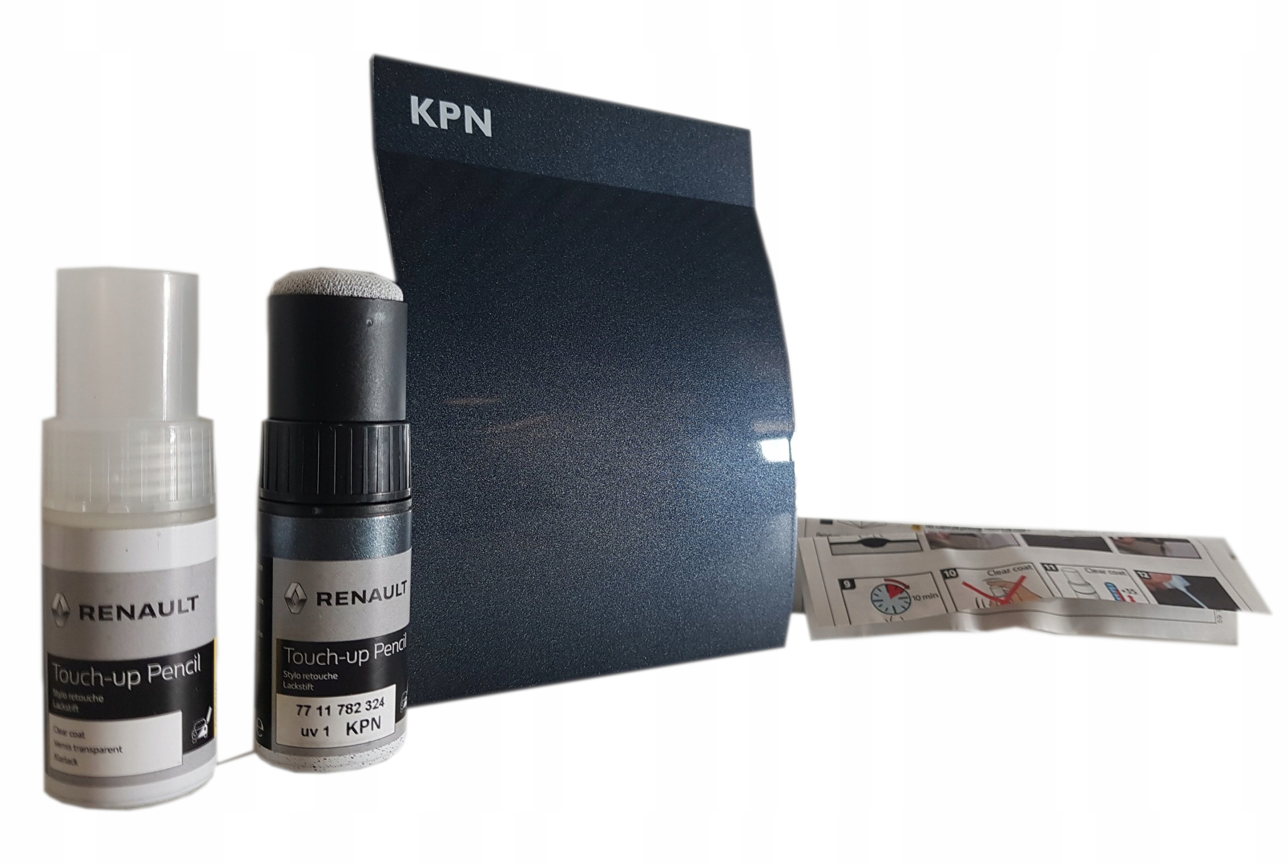 Zaprawka lakiernicza KPN SZARA RENAULT MEGANA IV KADJAR CLIO 4 TEKPN OE EAN (GTIN) 771178232400