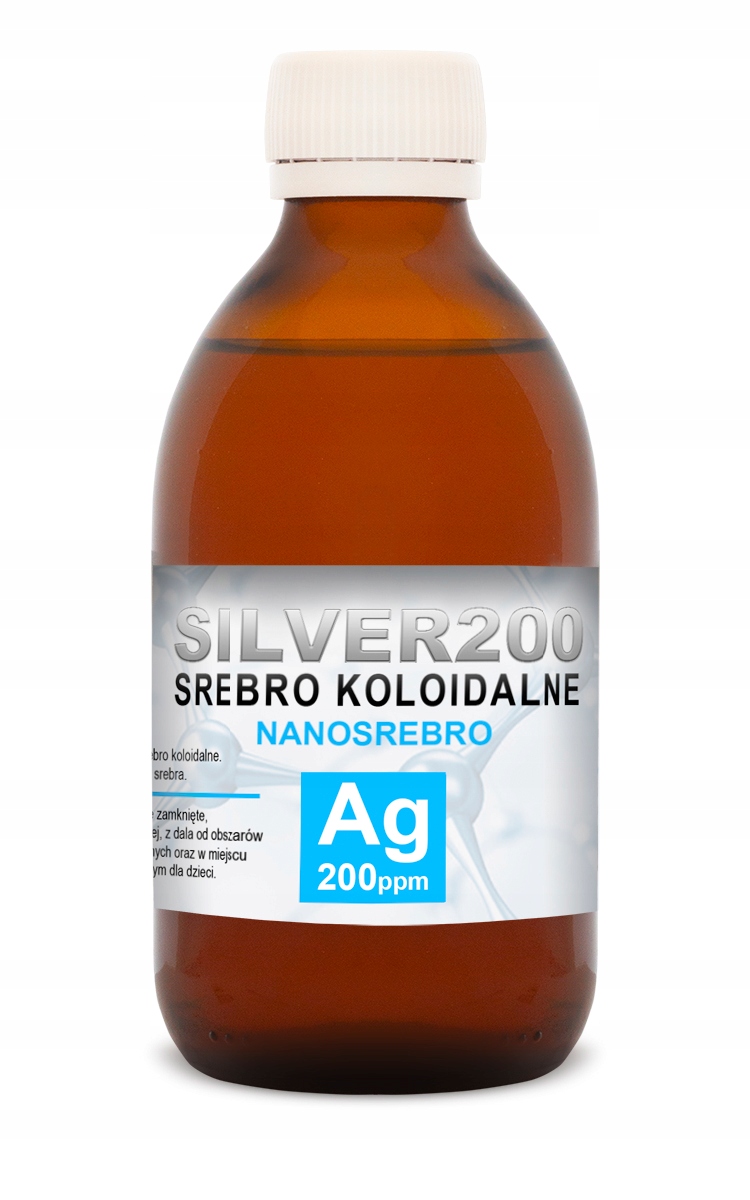 

Srebro Koloidalne 200 ppm Strong nanosrebro