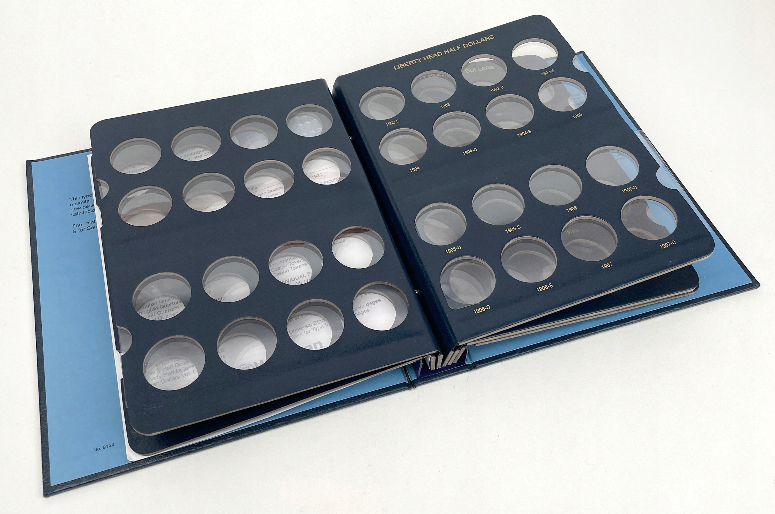 5123. USA, Klaser Liberty Head Half Dollars 1892-1915