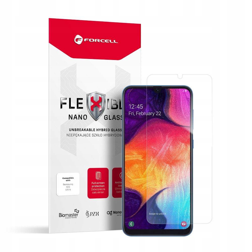 Szkło hybrydowe Forcell Flexible Nano Glass do Samsung Galaxy A50
