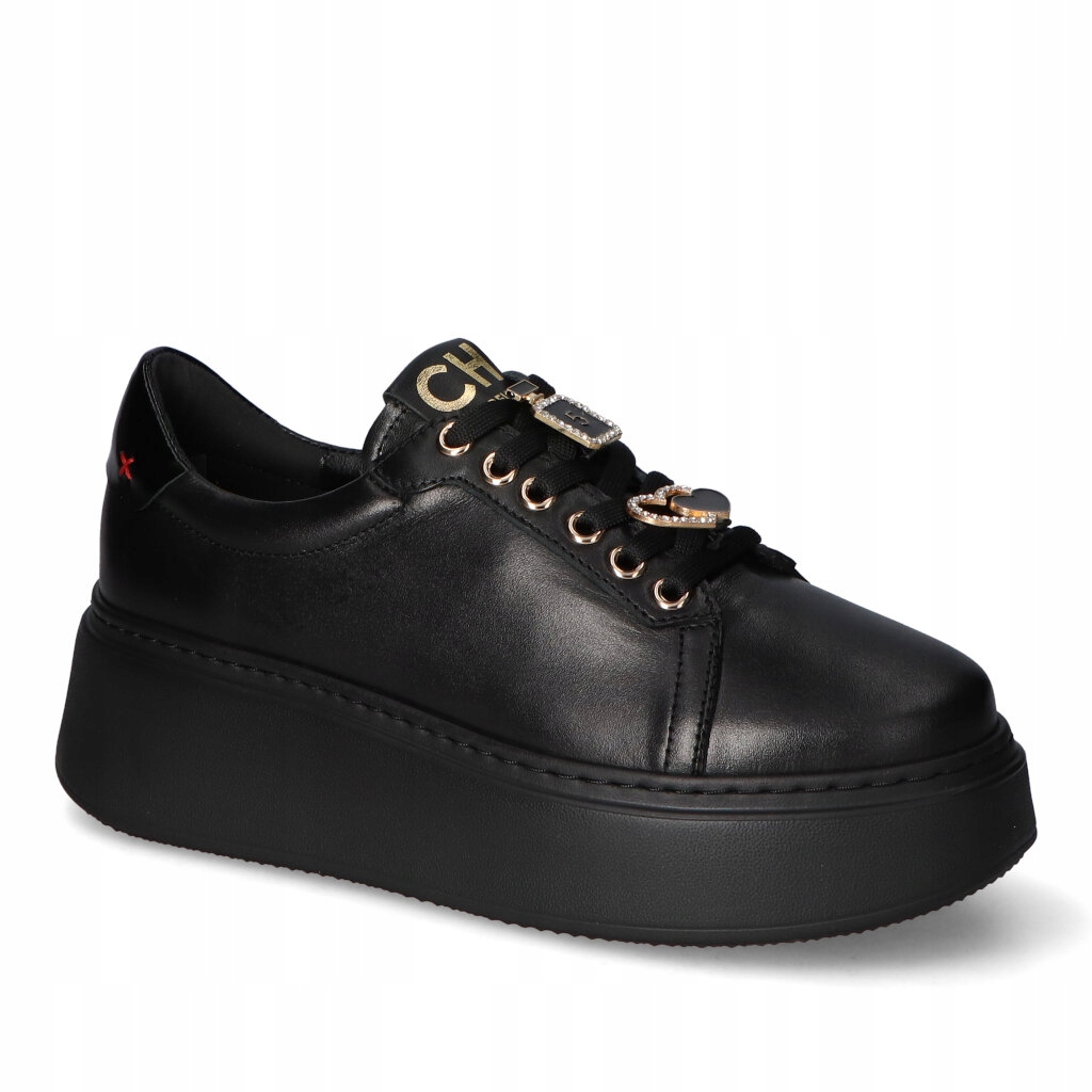 Tenisky Chebello 4292-002 Černé lico 36