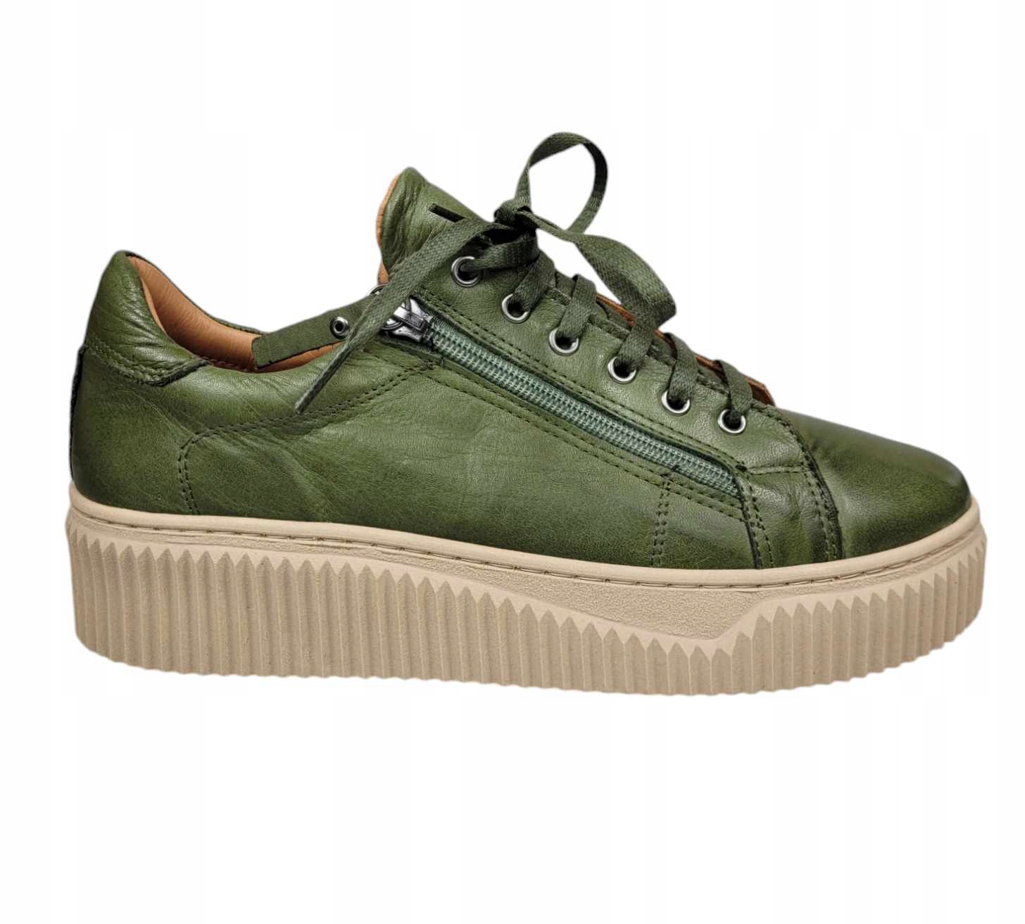 Vacarro Polobotky Tenisky 0116-11 Zelené Khaki vel. 40