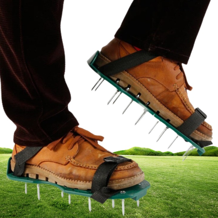 AERATOR DUŻE BUTY Z KOLCAMI DO NAPOWIETRZANIA GLEB Waga produktu z opakowaniem jednostkowym 0.85 kg