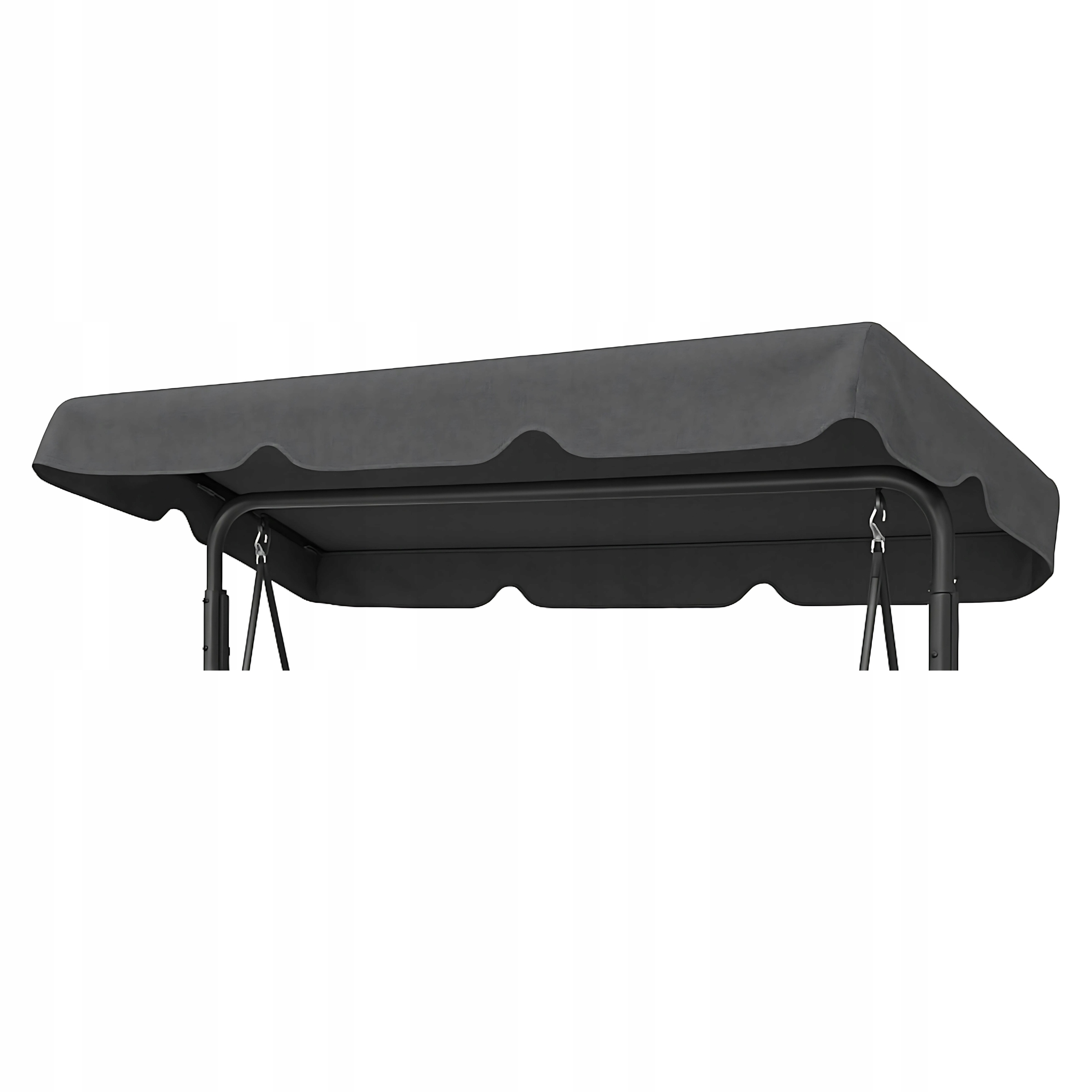 Daszek Na Huśtawkę Ogrodową Wodoodporny Zadaszenie huśtawki 118x214 cm