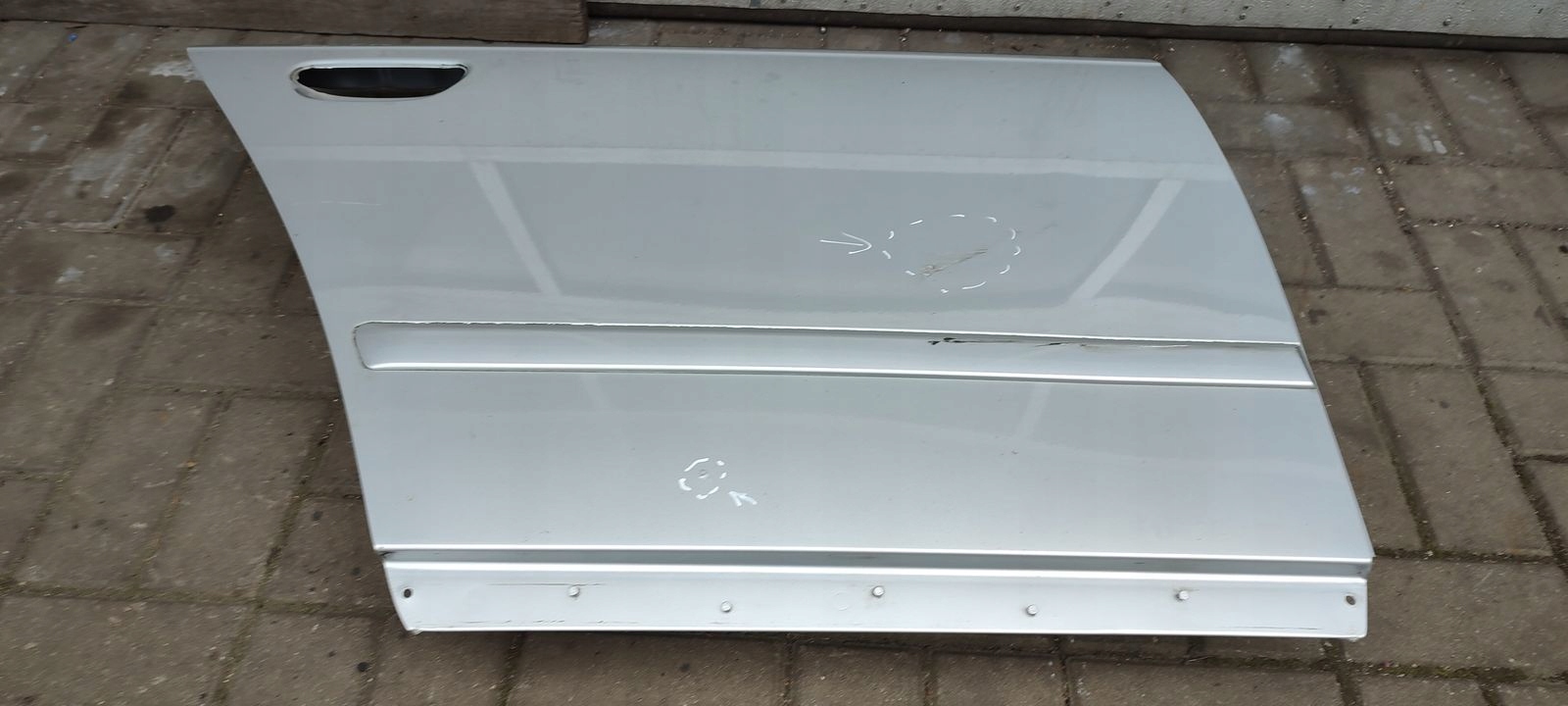 door rear part rear. right Audi A4 B7 LY7W sedan