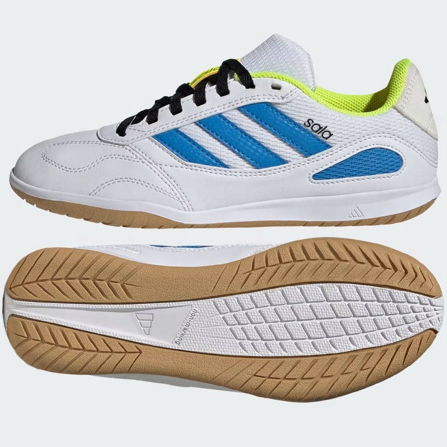 Buty adidas Sala III Jr In JP6992 37 1/3, Biały
