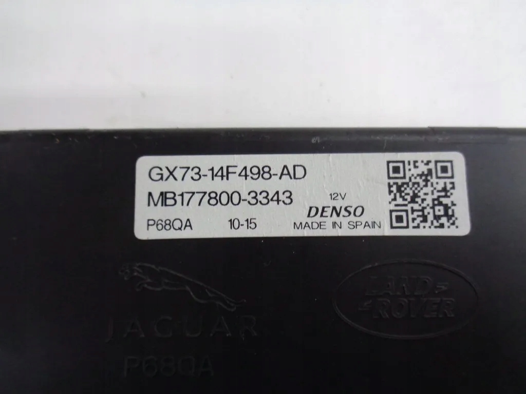 JAGUAR XE X760 module control unit of the air conditioning 16r