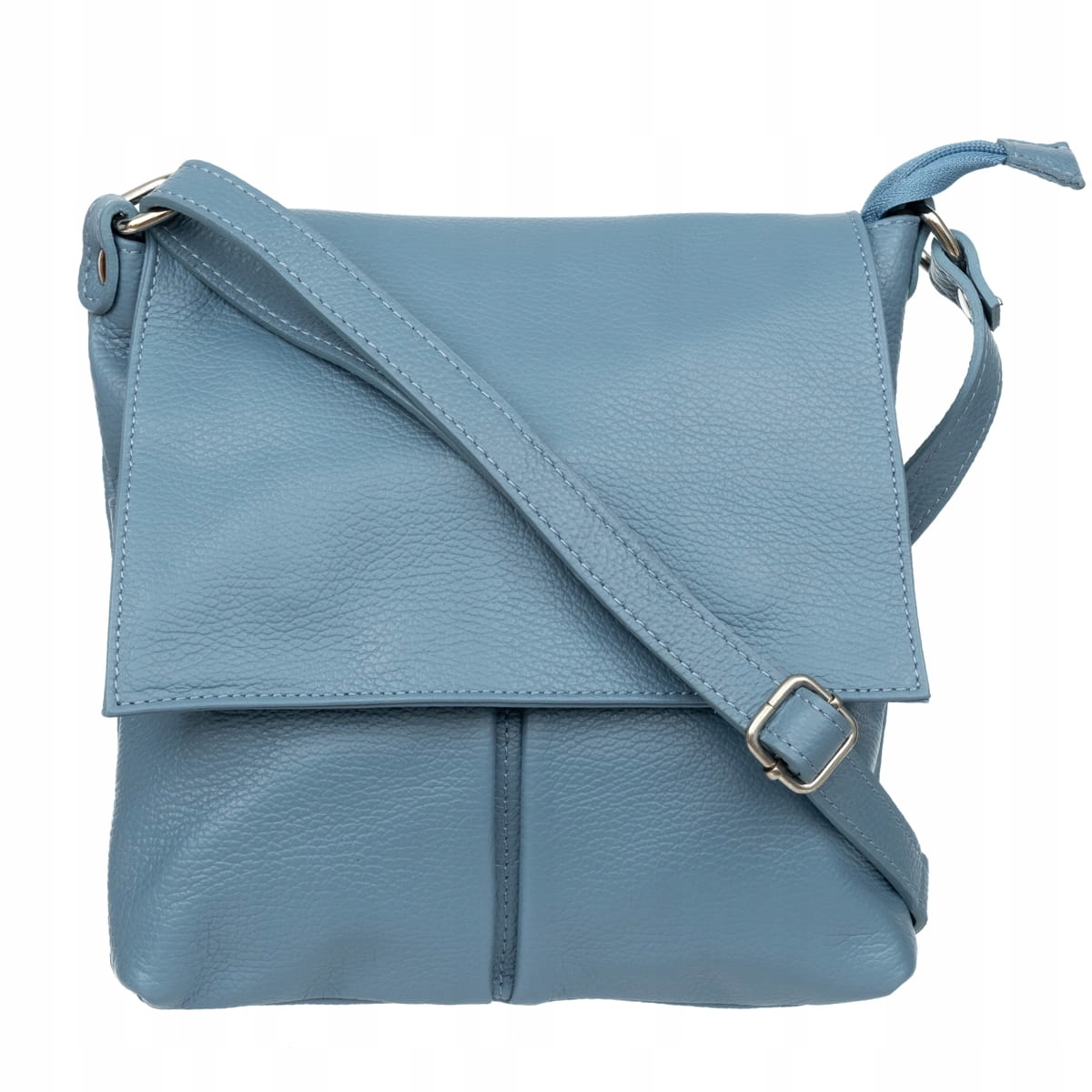 Kabelka přes rameno Dámská kabelka Vera Pelle Viaggia Modrá