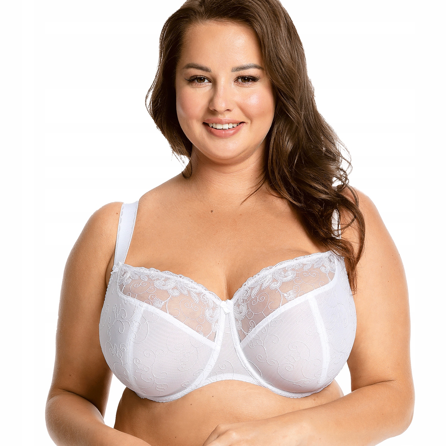 Gaia 1027M Eve Maxi Podprsenka Měkká bílá 75K