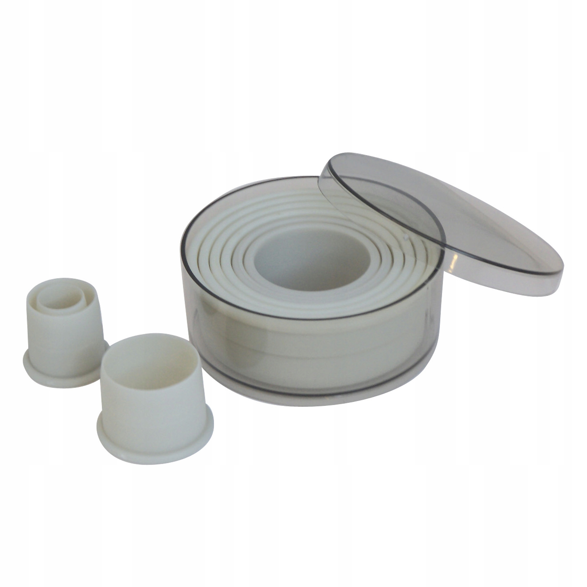 Hladký kulatý řezací nůž, 9 kusů De Buyer