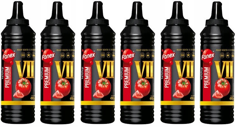 Levně 6 x 490 g Fanex Kečup Premium VII Karton