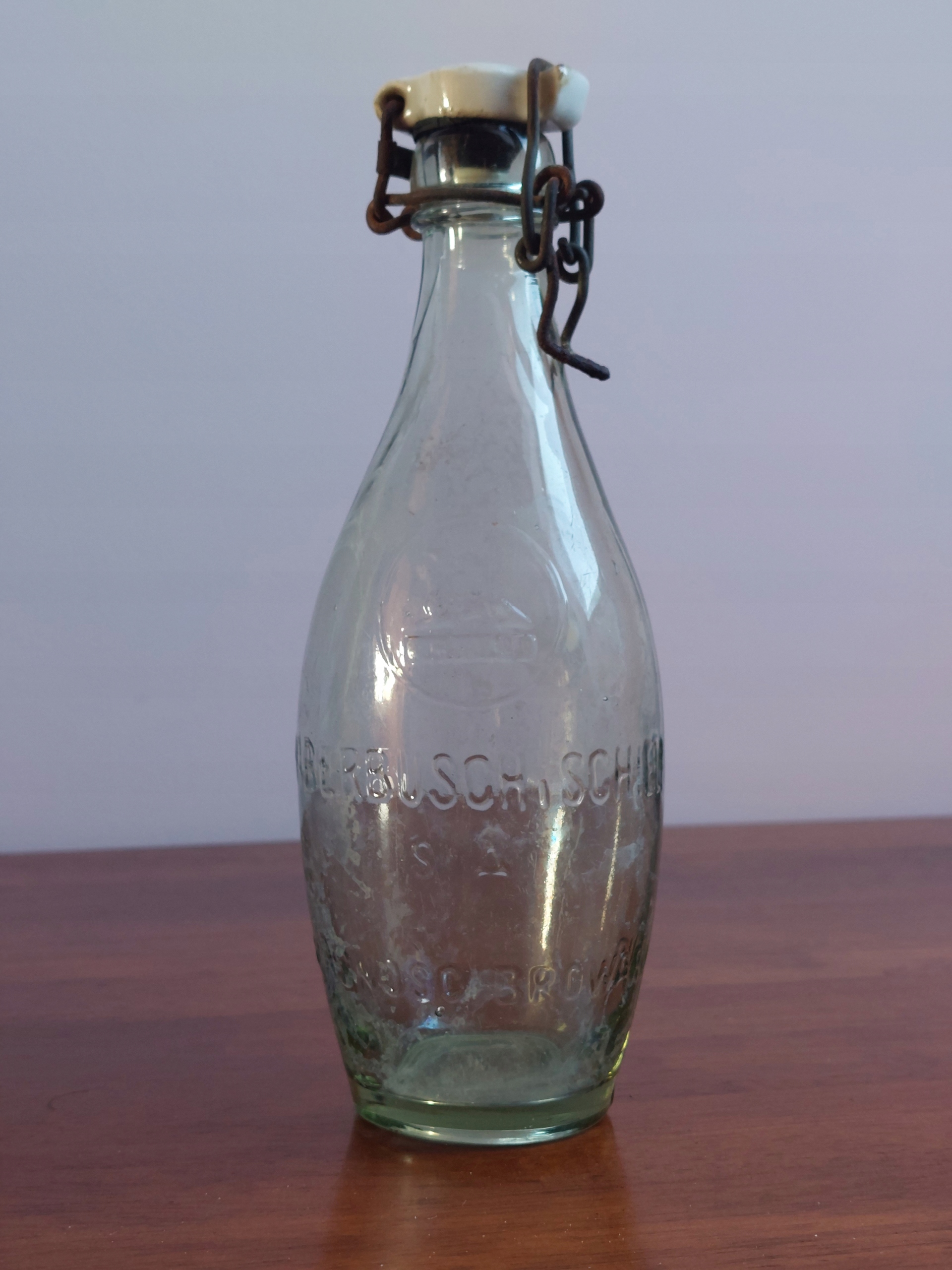 БУТЫЛКА HABERBUSCH И SCHIELE ВАРШАВА