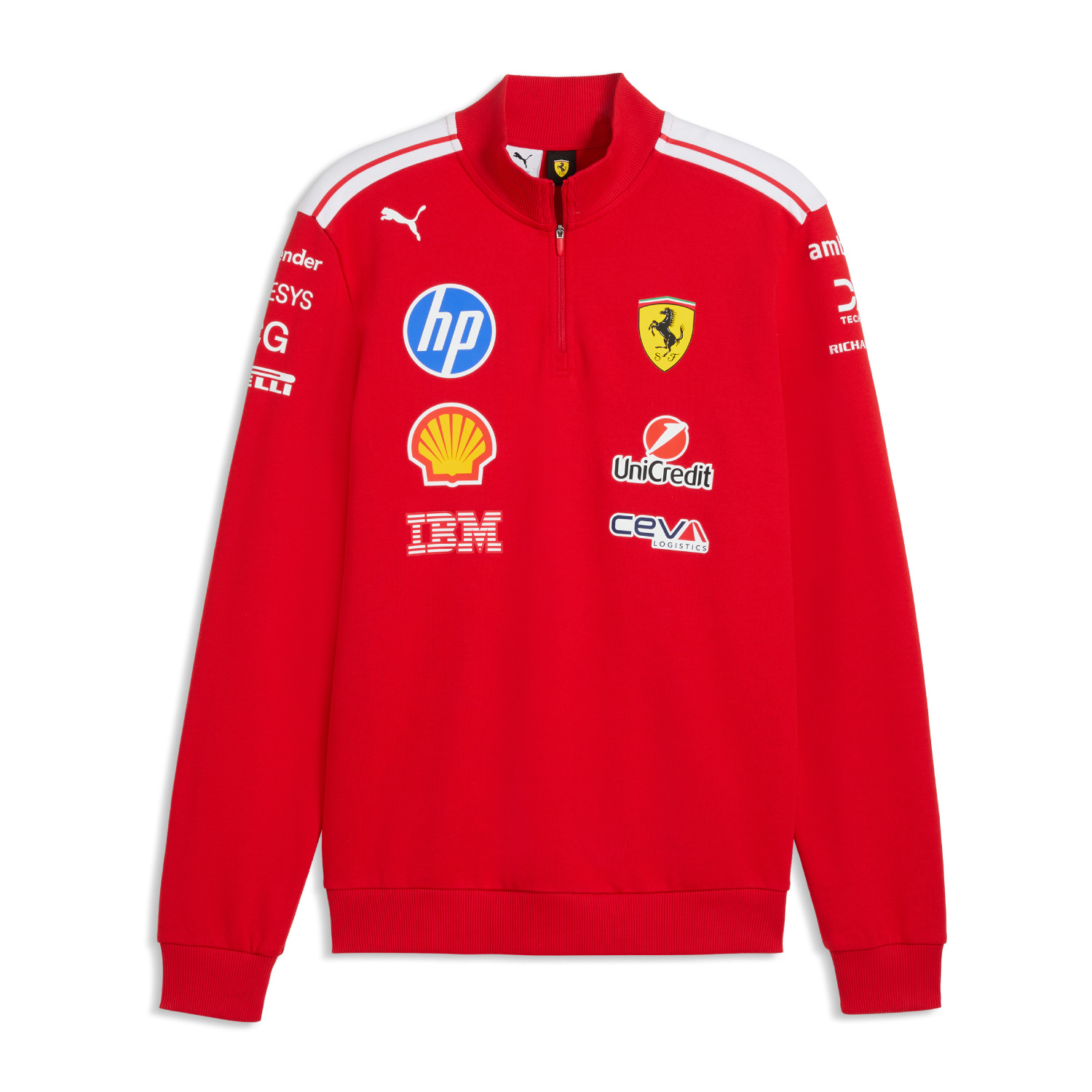 Pánská mikina T7 Half Zip Team Ferrari F1 2026 (XXL)