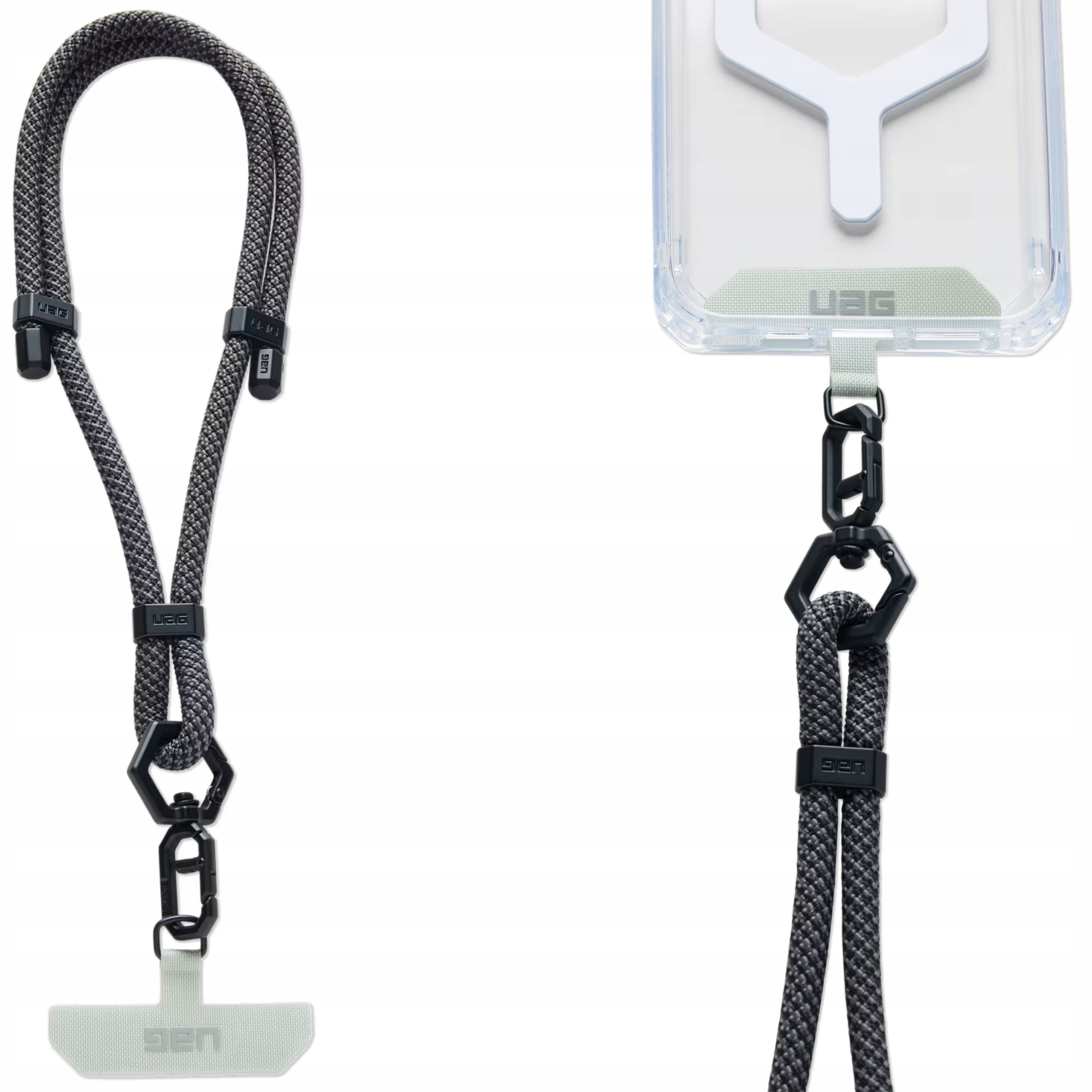 Uag Civilian Wrist Tether Lanyard Vodítko na telefon Silný pásek pro iPhone