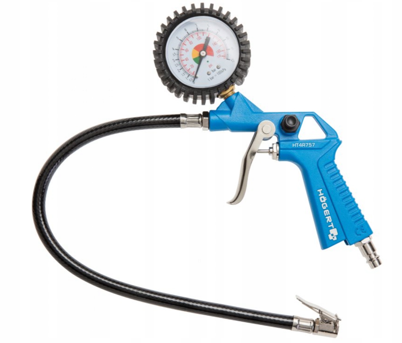 

Pistolet Do Pompowania Kół 1/4 Wąż 450mm Hoegert