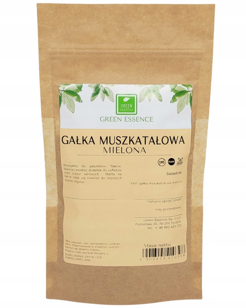 

Aromatyczna Gałka Muszkatołowa Mielona 100g Jakość