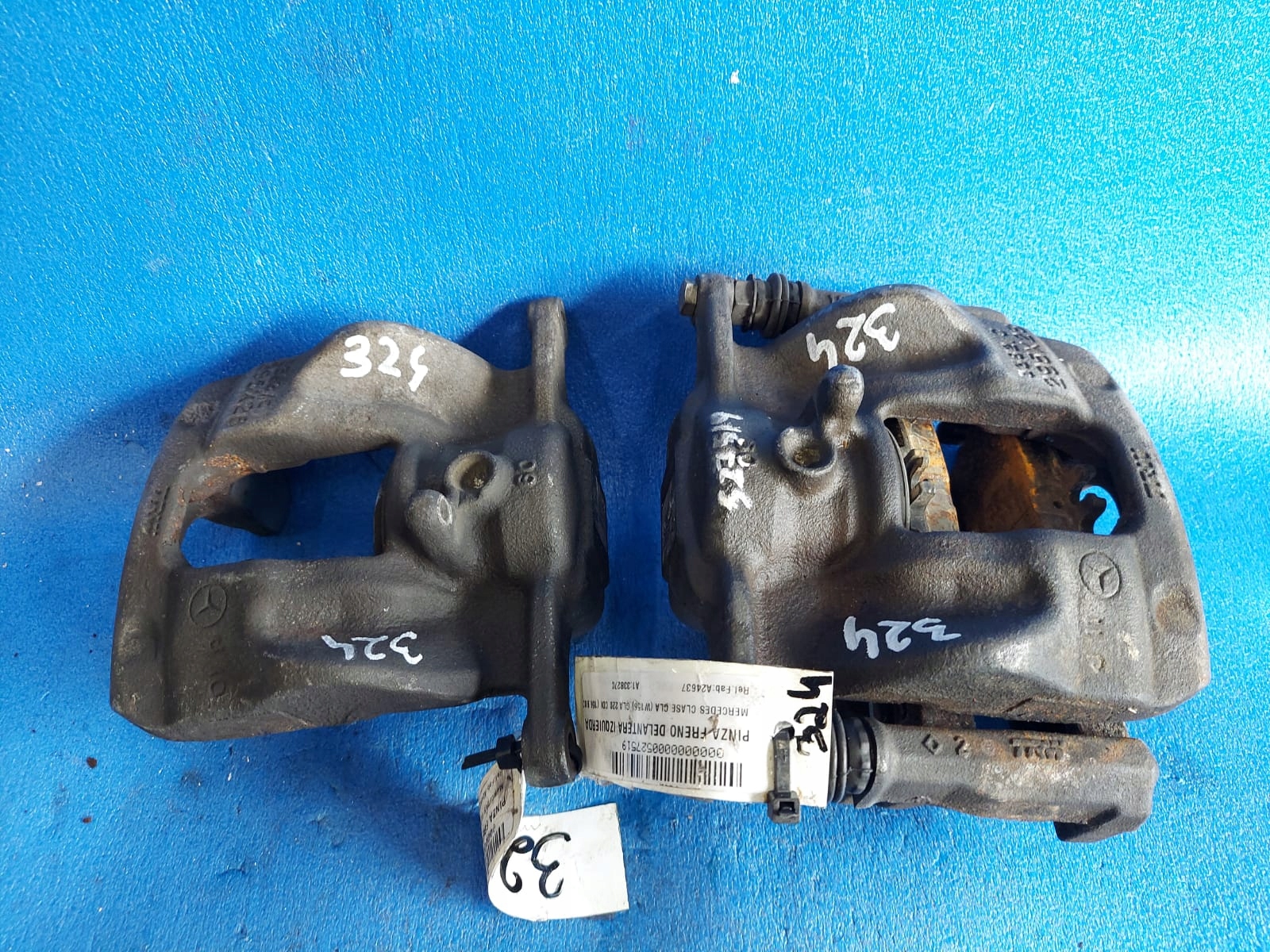calipers front MERCEDES GLA W156 TRW 295X28 KPL
