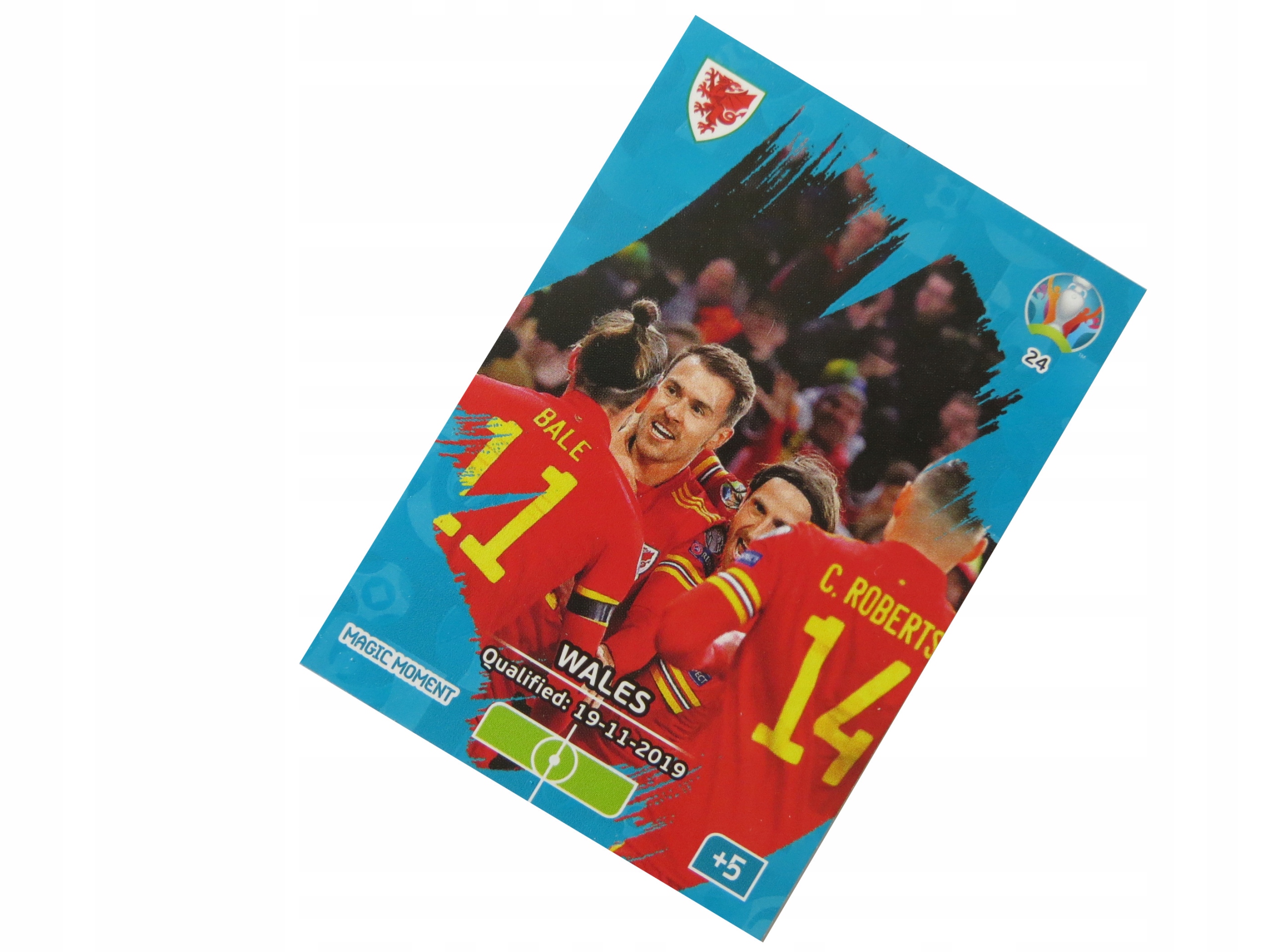Panini Karty Piłkarskie Adrenalyn XL Uefa Euro 2020 Magic Moment Walia 24