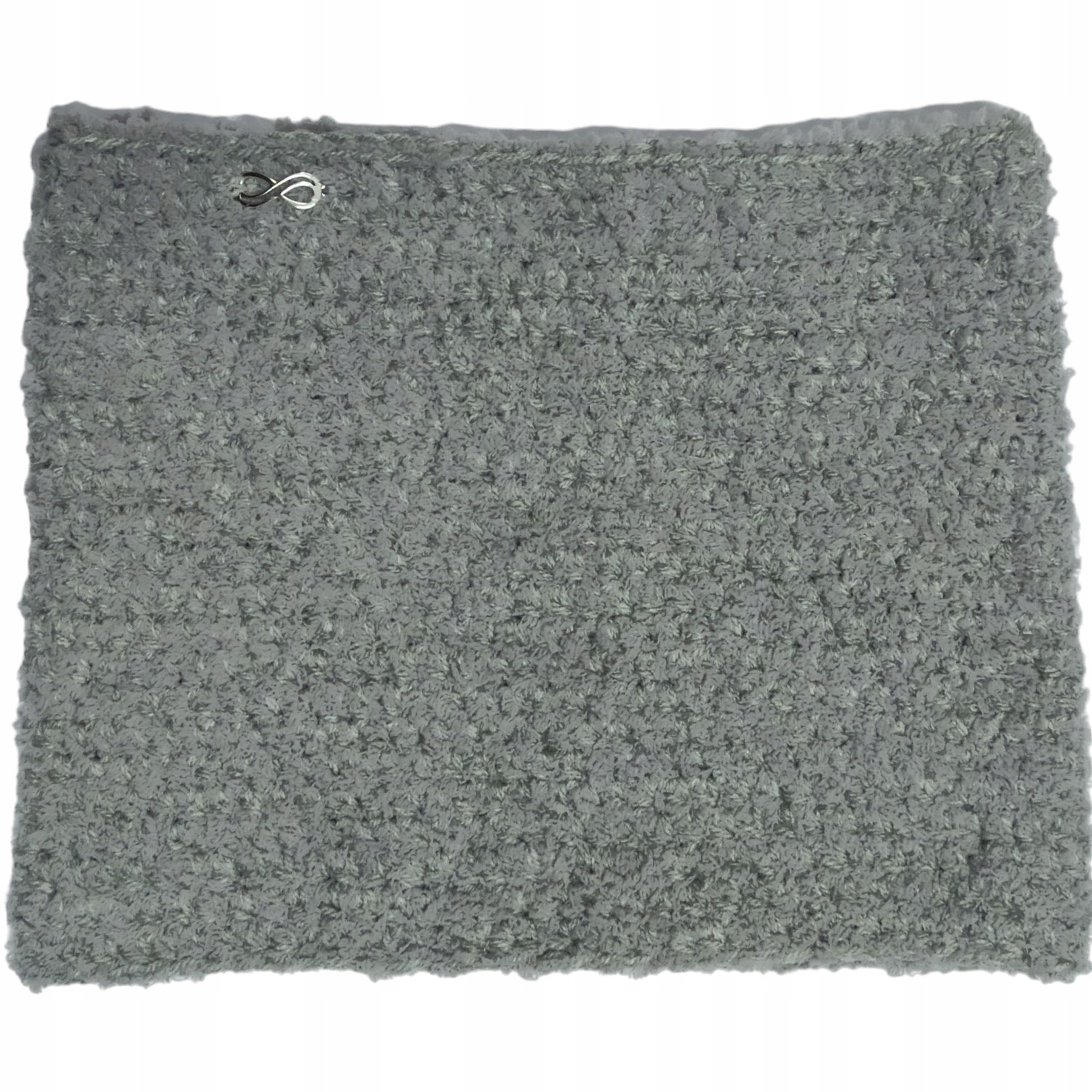 nákrčník Milu Soft handmade háček šála Šedá