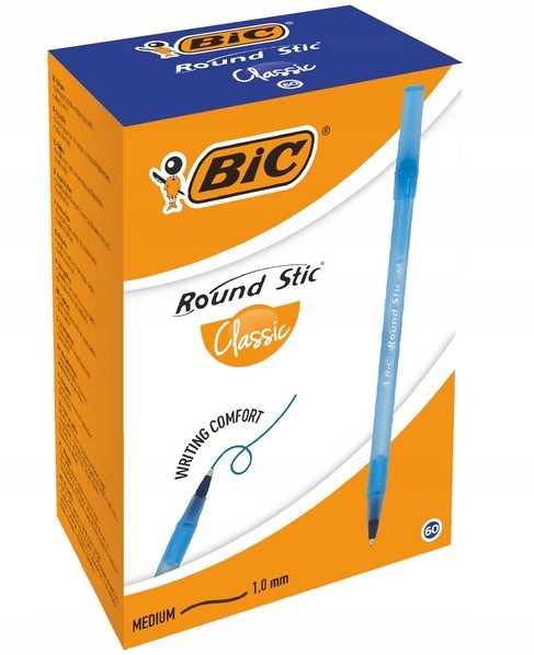 

Długopis Bic Round Stic Classic Niebieski 60 Sztuk