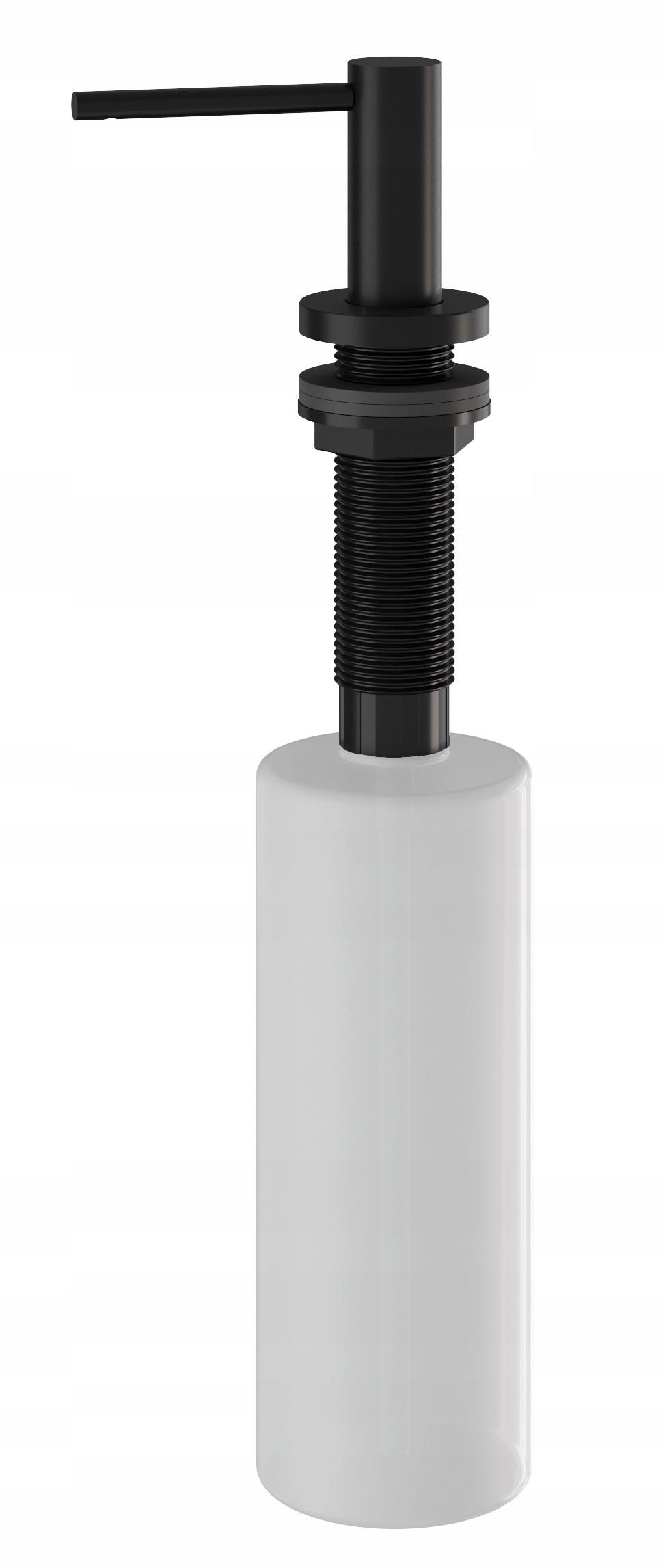 DOZOWNIK NA PŁYN DO NACZYŃ MYDŁO CZARNY DO ZLEWU Kod producenta DOZOWNIK MOSIĘŻNY CZARNY