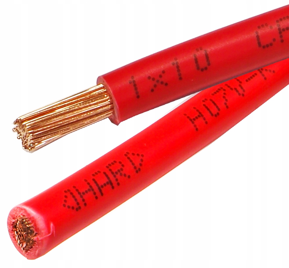 

Przewód kabel linka Lgy 1x10mm 10mm 10 czerwony