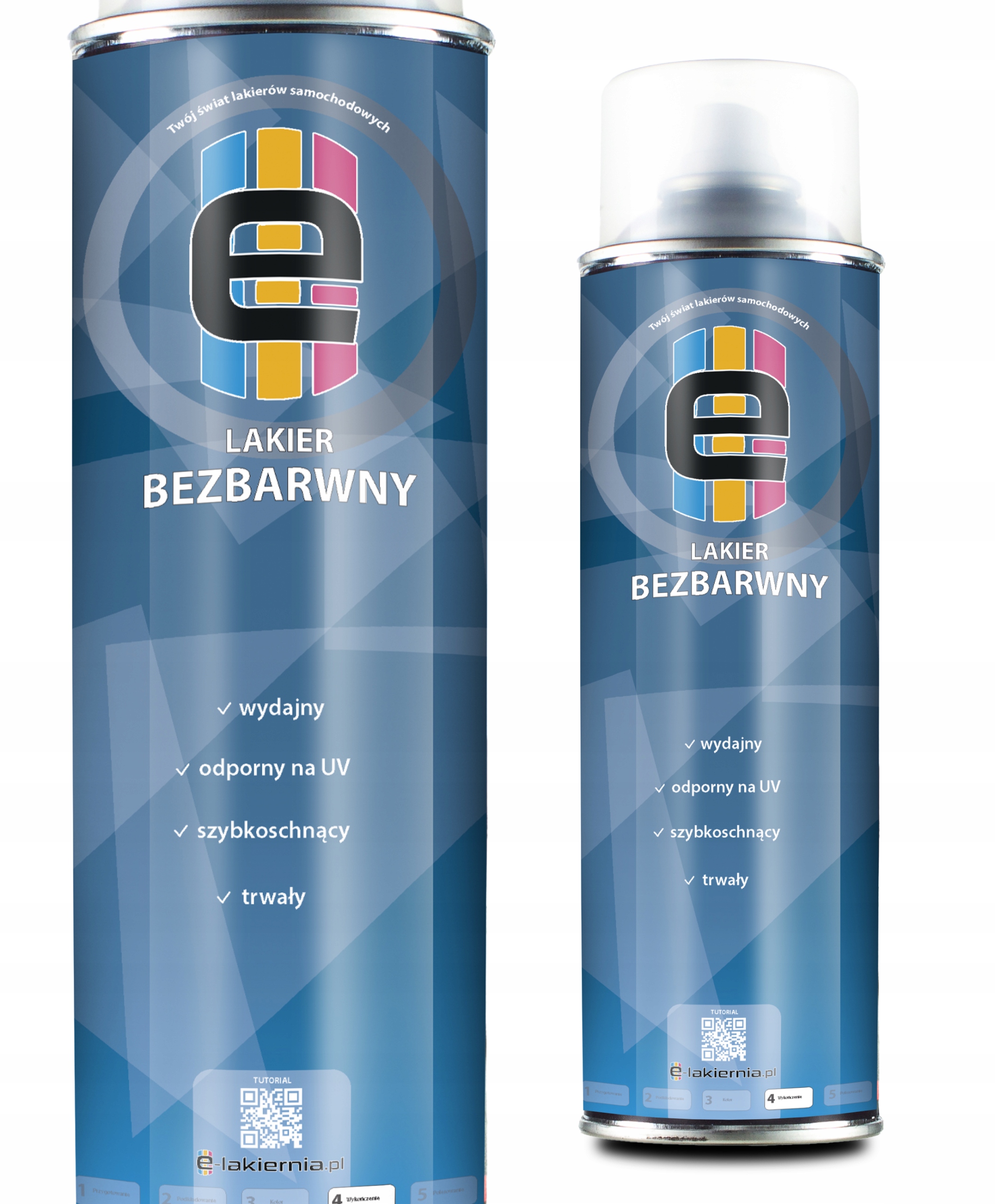 Profesjonalny Lakier Bezbarwny Spray e-lakiernia 500ml