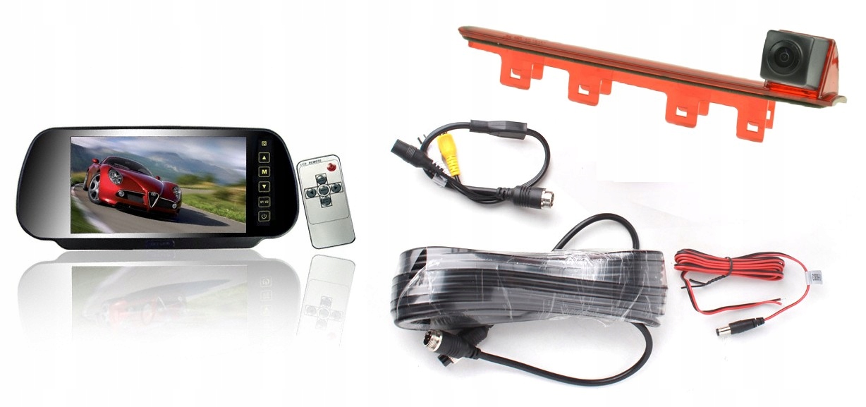 Sada Monitor Do Auta Ahd Cúvacia Kamera Ahd Vw T5 Fl T6 Ahd