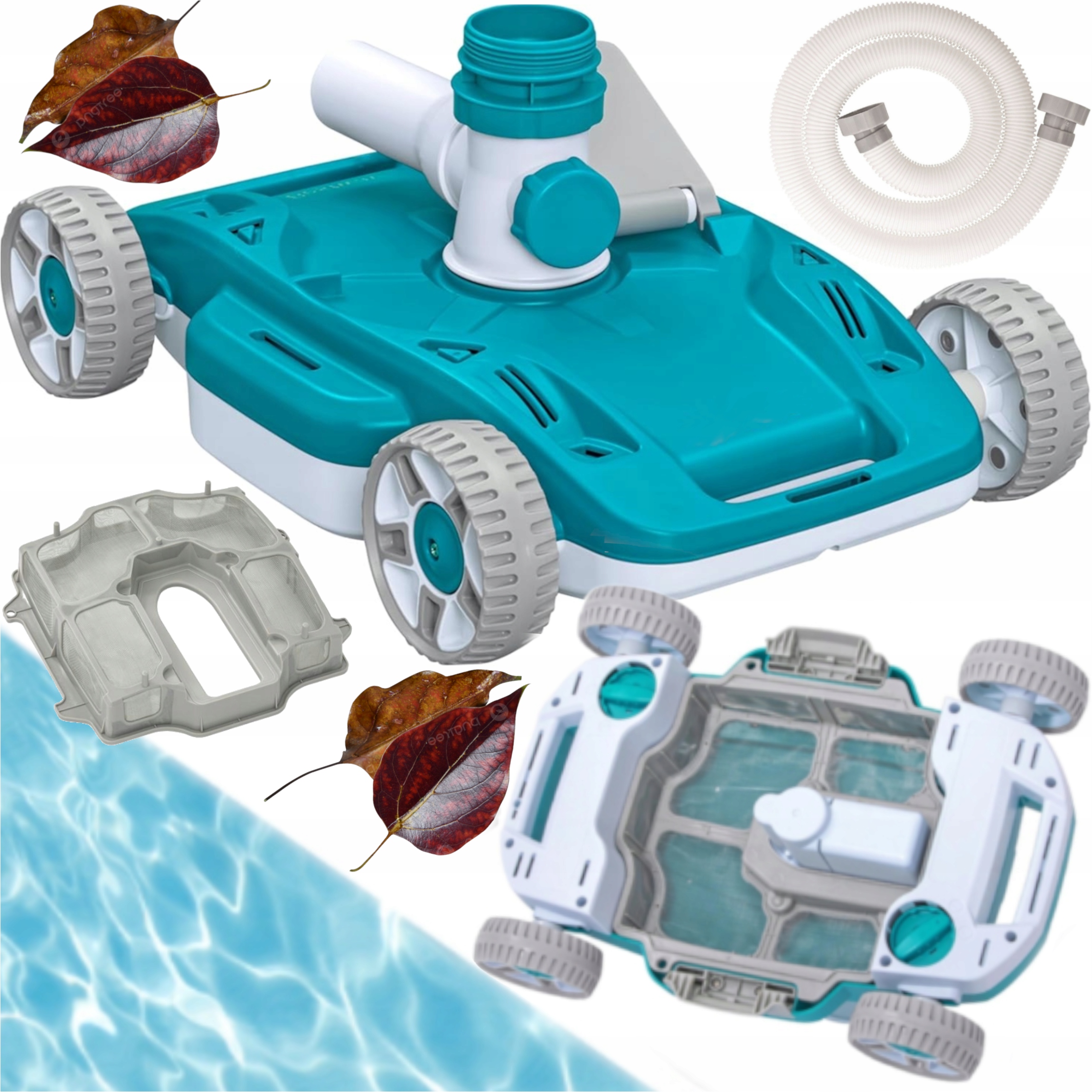 Vysavač Na Čištění Dna Bazénu Automatický Robot 1,7L