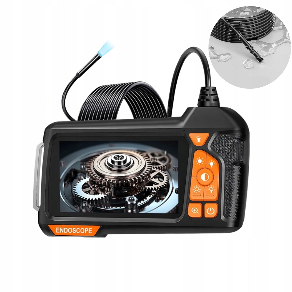 Kamera Duo Zoom Inspekční Endoskop Kamery 5M Full Hd LCD 5.5 mm