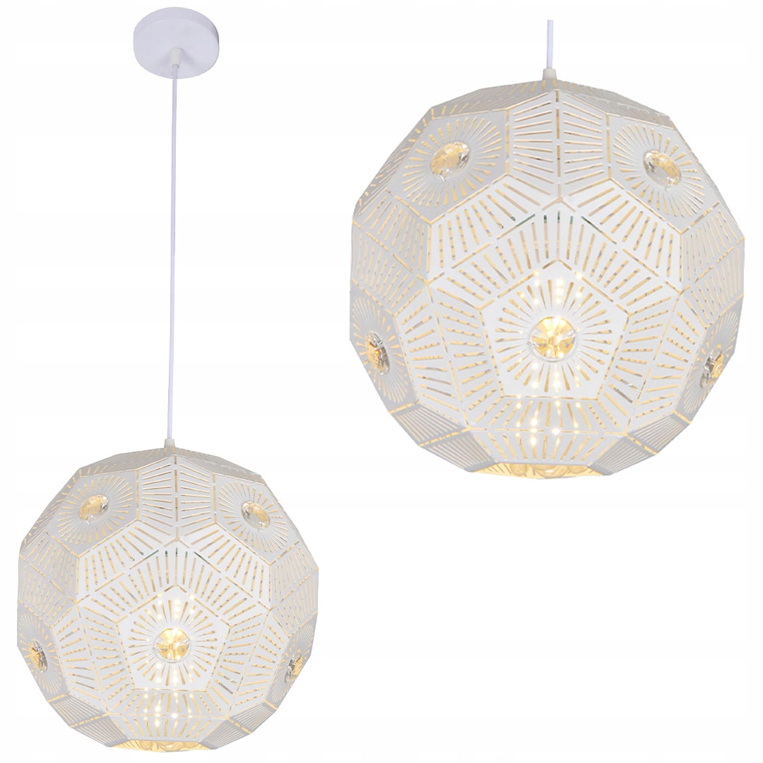 Exkluzivní stropní závěsná lampa s krystaly