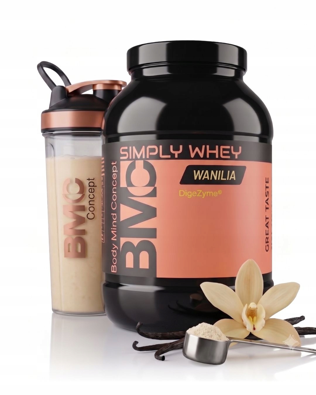 Simply whey 900 g (30 porcí) – protein – vanilková příchuť