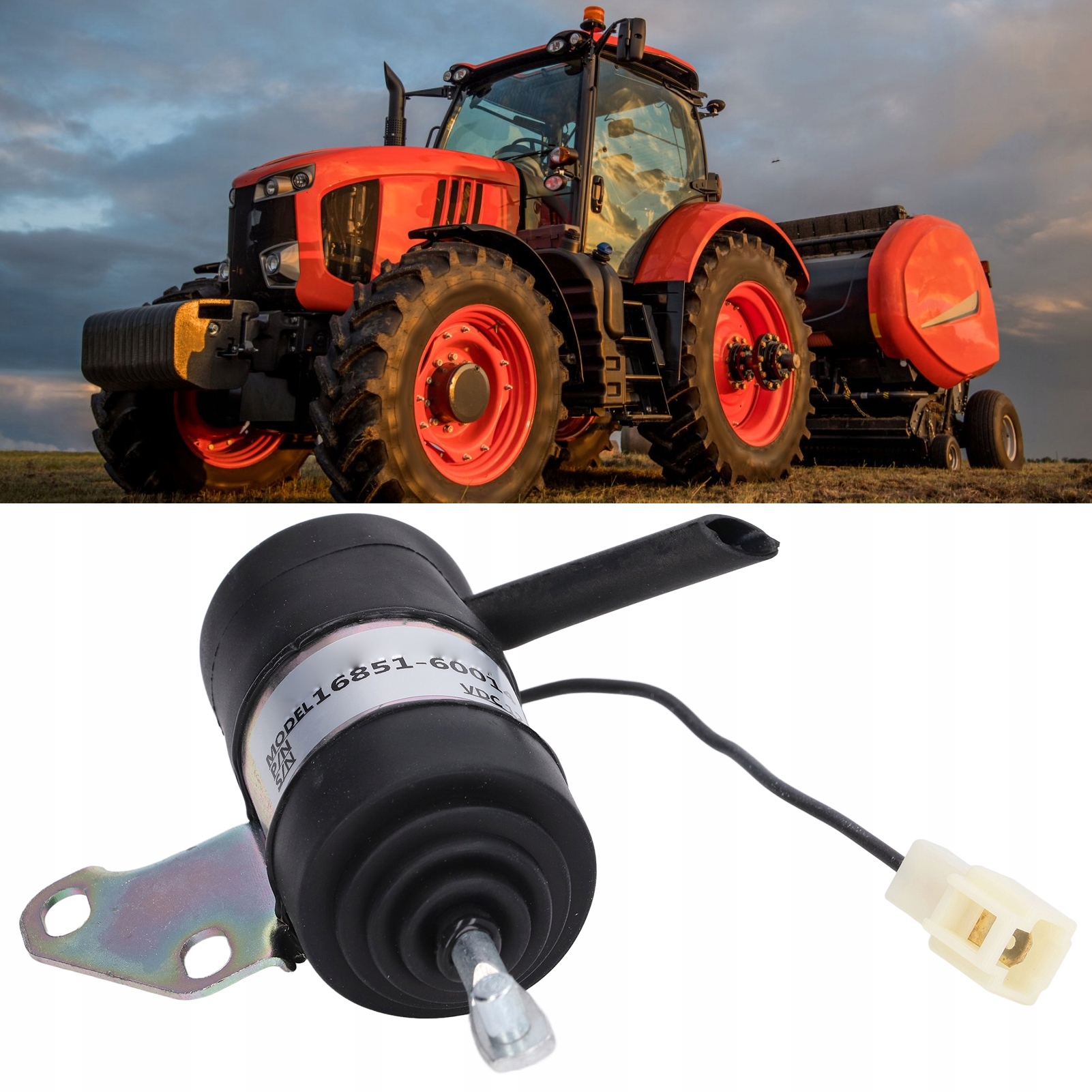 Elektromagnes wyłączający paliwo 16851-60014 Typ samochodu Niezdefiniowany