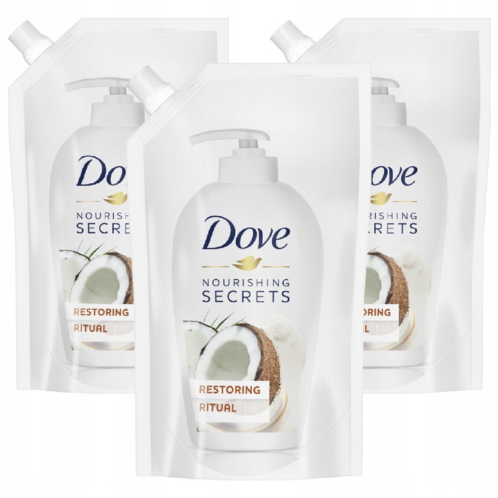 

Dove Restoring Ritual Mydło w Płynie Zapas 3x500ml
