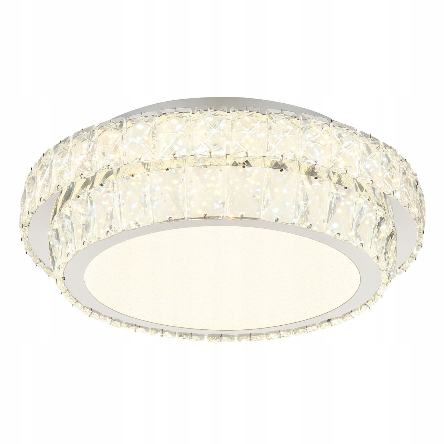 Kryštálová stropná lampa Cct Led 38W Klara 68157-38 Globo