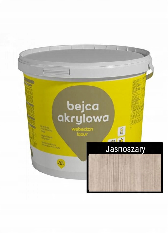 

Weber.ton Lazur bejca do imitacji drewna 5kg szary