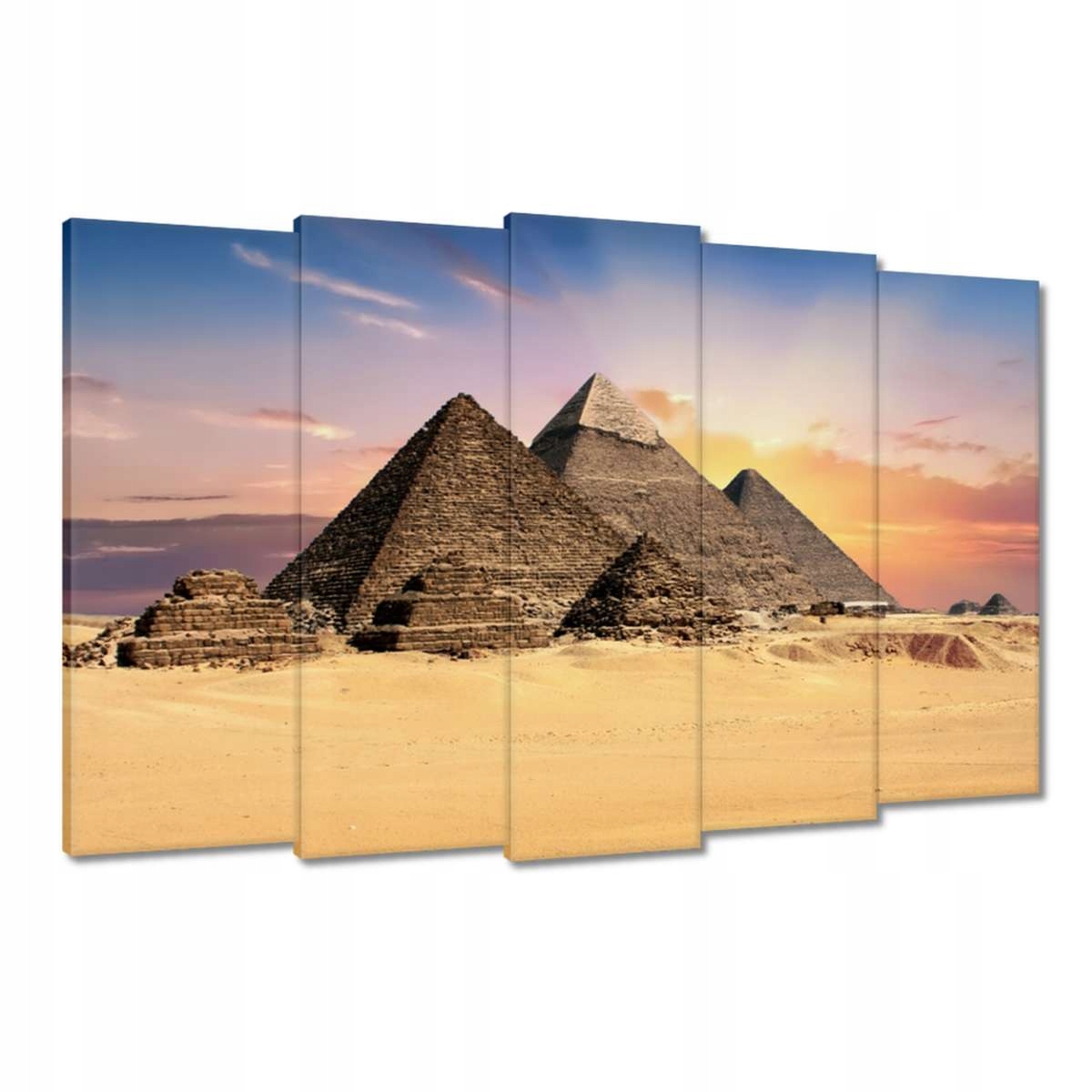 Obrazy 150x95 Pyramidy Egypt Krajina