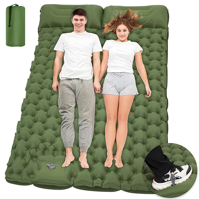 Kempingová Karimatka Samonafukovací S Polštářem