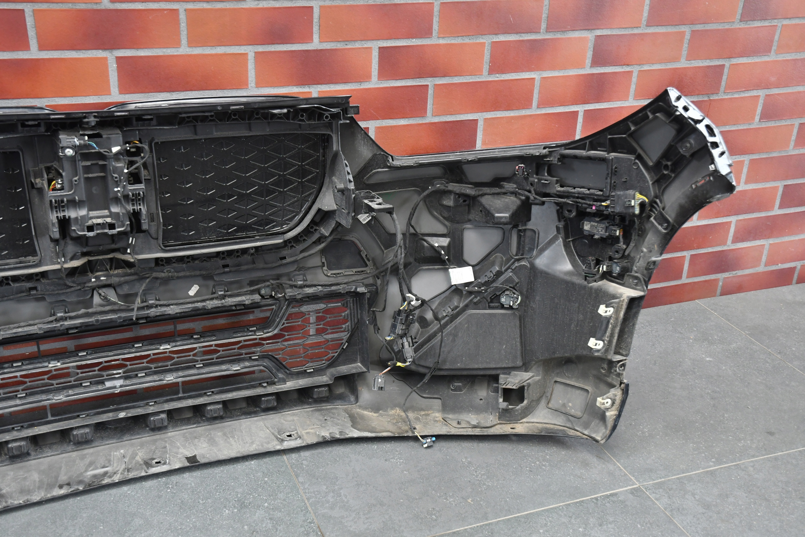 bumper front front KAMERA RADAR wiring BMW iX1 U11 m-packet DEMONTAZ