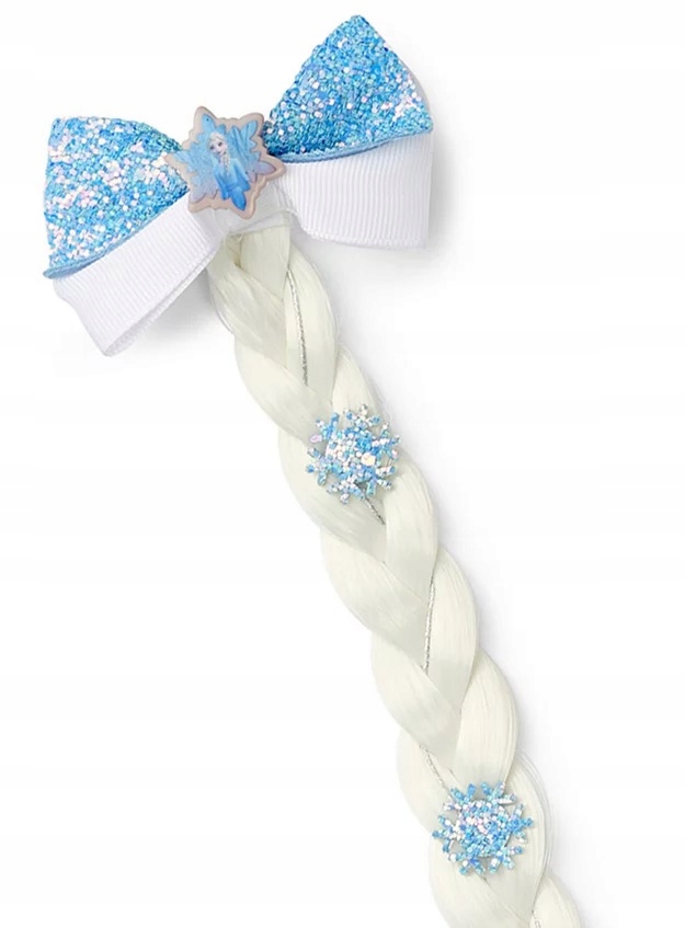 

Warkocz blond Elza kraina lodu 2 Elsa peruka opask