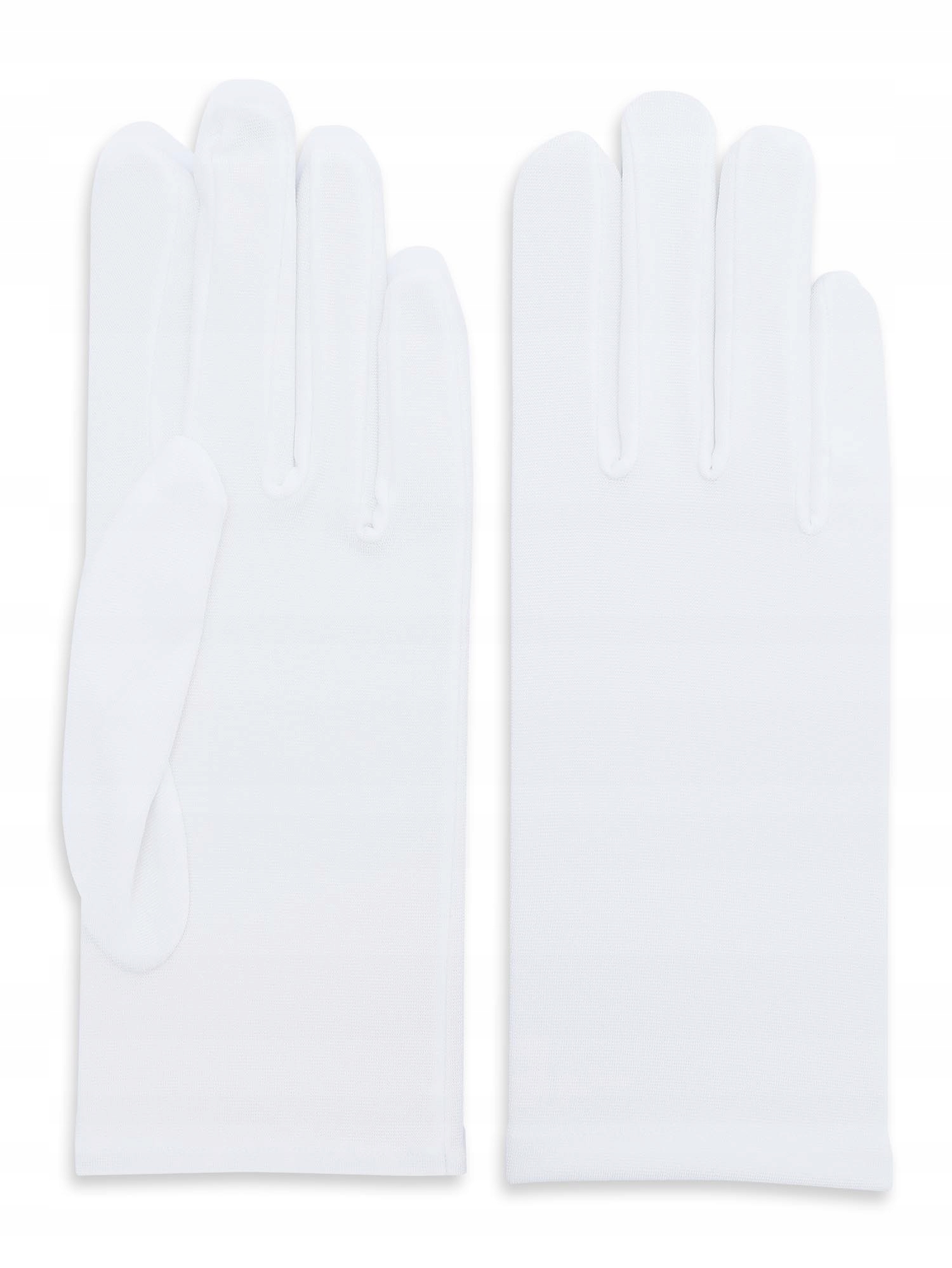 Białe rękawiczki do sztandaru / galowe L Marka Modini