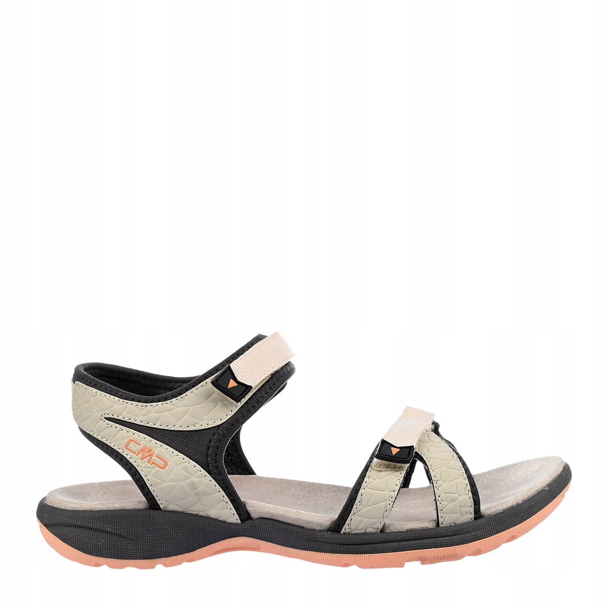 Sandały sportowe damskie skórzana wkładka regulowane lato trekkingowe Cmp