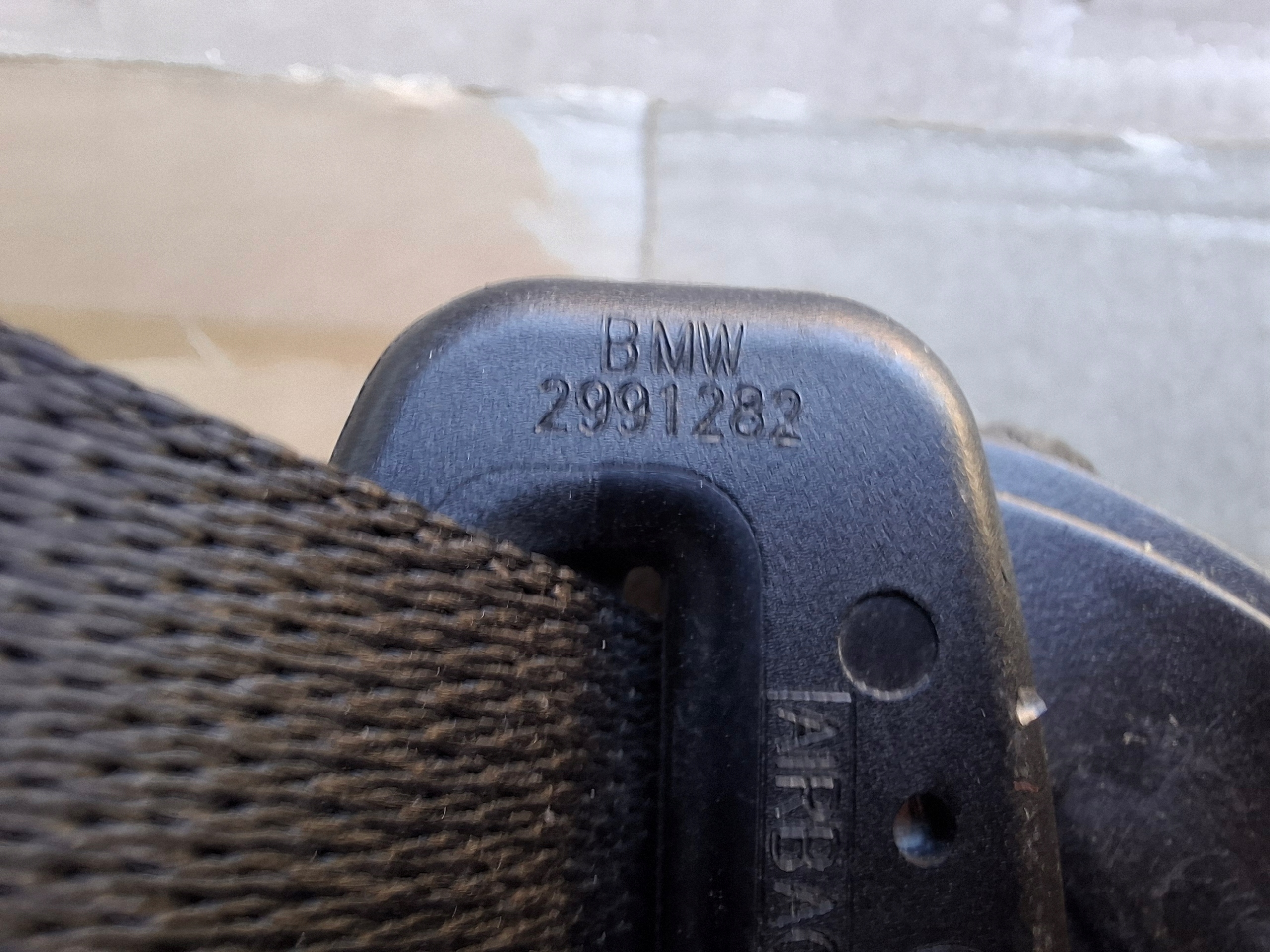 BMW X1 E83 tension belt safety right front 2991282