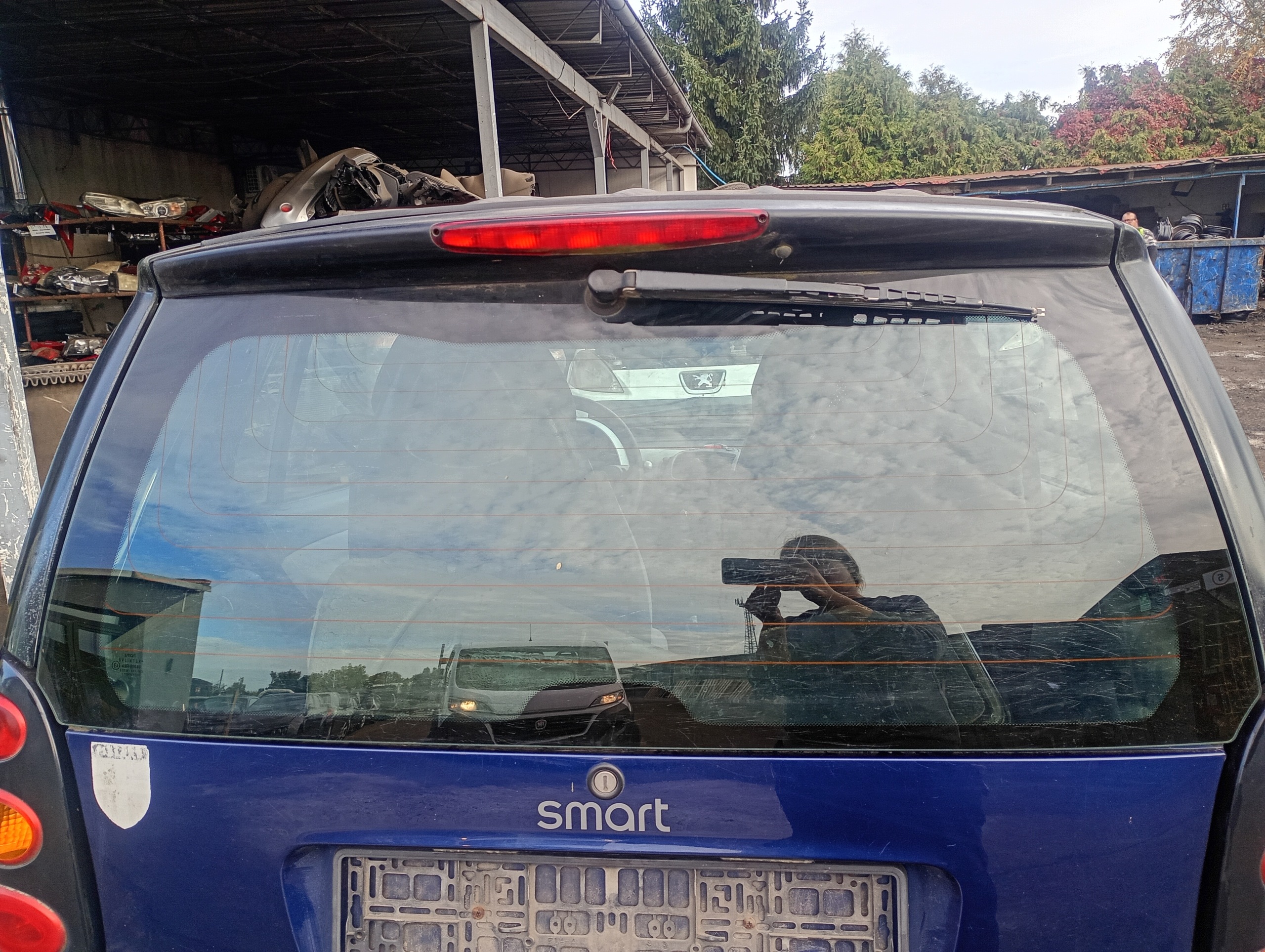 trunk door boot window rear rear part Smart Fortwo 450 Coupe 98-07