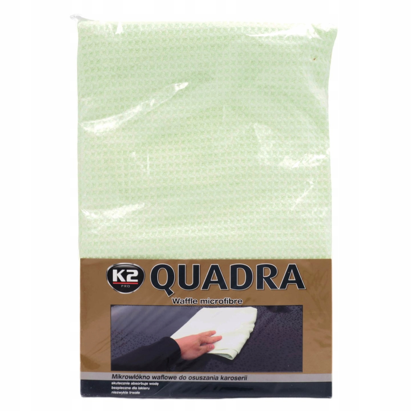 

Mikrofibra Waflowa K2 Quadra 60cm x 90cm