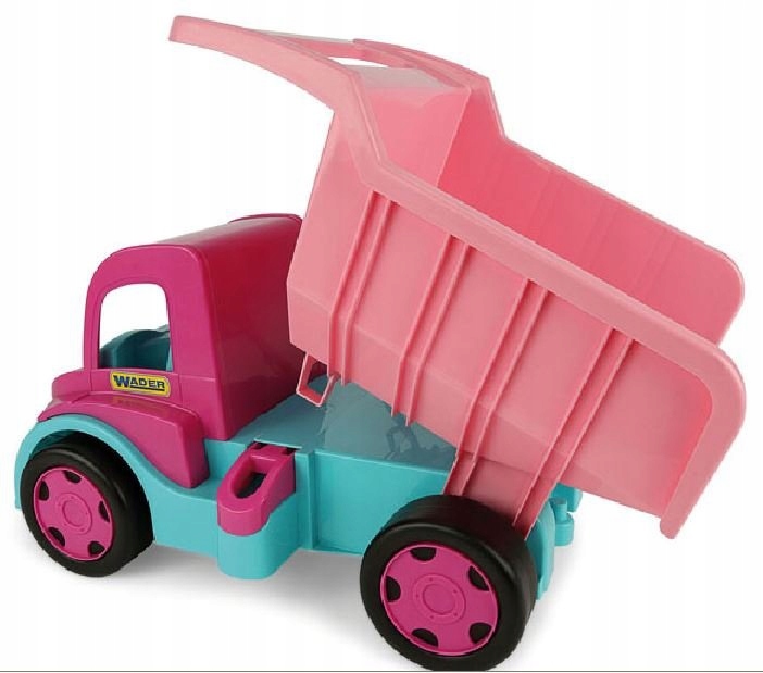 Gigant Truck wywrotka z przyczepą pink Wader Płeć dziewczynki